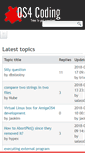 Mobile Screenshot of os4coding.net